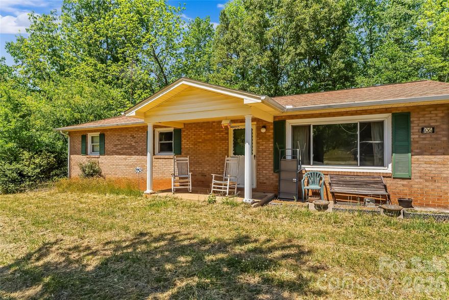 Great investment opportunity.  Home being sold AS IS and will require repairs.   3 bedroom/2 bath brick ranch home conveniently located off of I-40 in Valdese. A detached cinder block garage great for storage. Easy access to I-40 and 20 minutes to Hickory  and 10 minutes to Morganton.