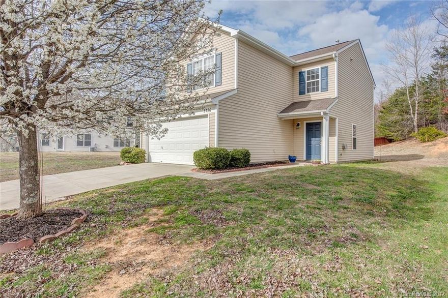 New carpet, new paint, cleaned up and ready to move into! It's hard to find a home at this price in this well located neighborhood! Home features open 1st floor with fireplace, moldings, and great countertop space. 2nd floor loft offers second living area flexible for many uses. Master has vaulted ceilings and walk-in closet. Community offers pool, clubhouse, and walking trail. See it today !