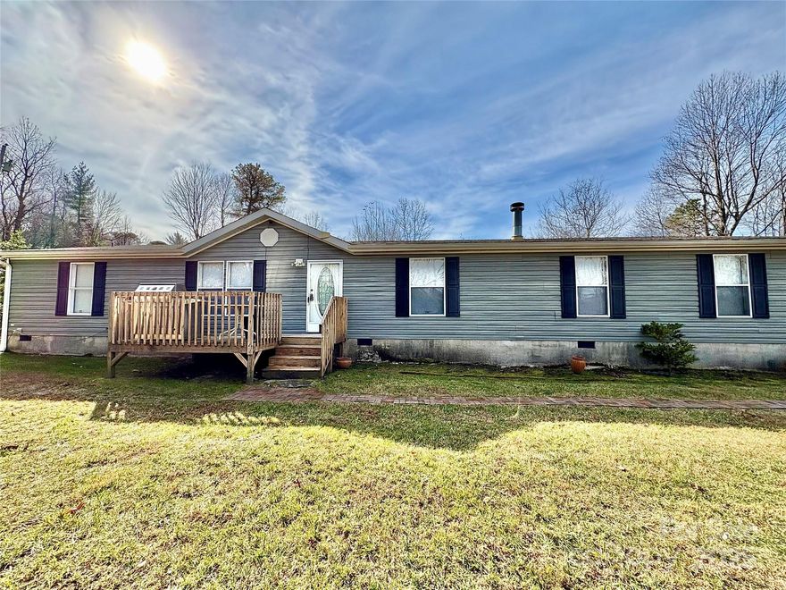 Privacy, Privacy, Privacy! Well cared for 3BD, 2BA home with the most spectacular mountain views on your drive in and out. Wildlife, in abundance. Make this home your year-round or vacation dream getaway. No restrictions. The upgrades are professionally done and a must see. Close to SC line and 20ish minutes from the town of Brevard. If you bike, hike or however you enjoy the mountains, you don't want to let this property slip by.