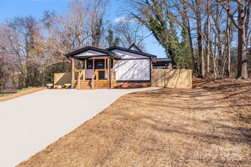 Welcome to this beautifully remodeled modern farmhouse! Located in a quiet neighborhood near the Concord Speedway and Concord Mills, this 3 bedroom, 2 bathroom home offers the perfect blend of style and functionality.

The exterior features a charming board and batten siding and a long, 20-foot wide driveway with plenty of parking space. Inside, you'll find luxurious LVP flooring, recessed lighting, and beautiful accents and trim. The kitchen has plenty of granite counter space, and the master bathroom is a relaxing retreat with a walk-in shower and bench.

But that's not all - step outside into the brand new, fully fenced backyard, perfect for pets, kids, or simply enjoying the fresh air. This home is move-in ready and waiting for you! Schedule a showing today.