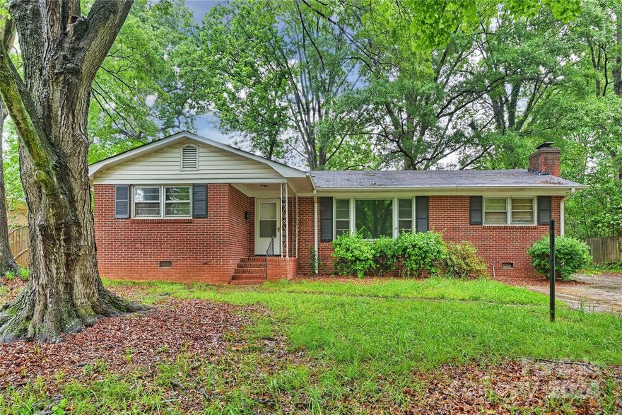 Located in the heart of Windsor Park, this 3 bedroom, 2 bathroom ranch is an investor's dream! A large lot, mature landscaping, and the proximity to Plaza Midwood and NoDa makes this home ideal for an investor or someone wanting to make the house their own. Property has been consistently rented with no vacancy throughout entirety of sellers' ownership. Priced to sell in "as-is" condition!