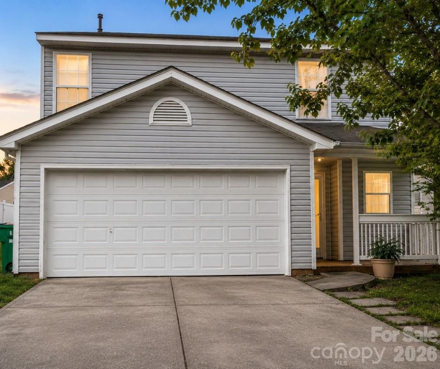 Tucked away on a quiet cul-de-sac in Charlotte’s Griers Grove community, this move-in ready 4-bedroom, 2.5-bath home offers the space, updates, and location buyers have been searching for.

Inside, you’ll find soaring ceilings, durable LVP flooring, and an open layout that feels bright and welcoming from the moment you walk in. The updated kitchen features granite countertops, upgraded cabinetry, stainless steel appliances, tile backsplash, farmhouse sink, and added storage with a built-in wine rack.

Upstairs, all four bedrooms are thoughtfully positioned, including a spacious primary suite. Major system updates include a newer HVAC system, helping provide peace of mind for the next owner.

Outside, the fully fenced backyard creates the perfect setup for pets, entertaining, or simply enjoying a little privacy at home.

Conveniently located just minutes from Uptown Charlotte with quick access to both I-77 and I-85, this home offers an ideal combination of neighborhood living and commuter convenience.