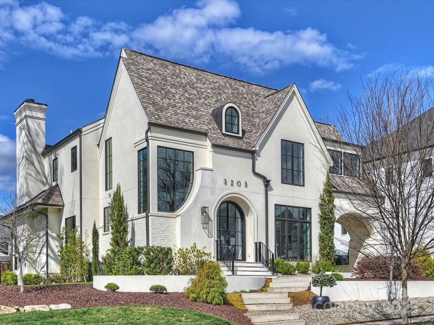 Stunning Designer Custom Home in Impressive Cramers Pond.Welcome to this breathtaking 5 bed/3.5 bath luxury home,where elegance meets functionality in every detail.Featured in Charlotte Magazine,this one-of-a-kind residence boasts high-end finishes, bespoke architectural details & an effortless flow that caters to modern living. Inside are soaring ceilings,hand-selected designer fixtures & an open-concept layout w/gorgeous natural light.The chef’s kitchen is a culinary dream featuring top-of-the-line appliances,custom cabinetry & a striking Italian Marble waterfall island.Primary suite is a private retreat w/a spa-inspired ensuite,walk-in closet & floor-to-ceiling windows.Secondary bedrooms meticulously crafted w/unique design elements,ensuring luxury.Outside enjoy your private year round oasis w/spa-like heated POOL,outdoor cabana w/full bar & private dining PLUS a screened porch w/custom gas fireplace perfect for entertaing.This home offers an unmatched lifestyle.Don't miss this one!