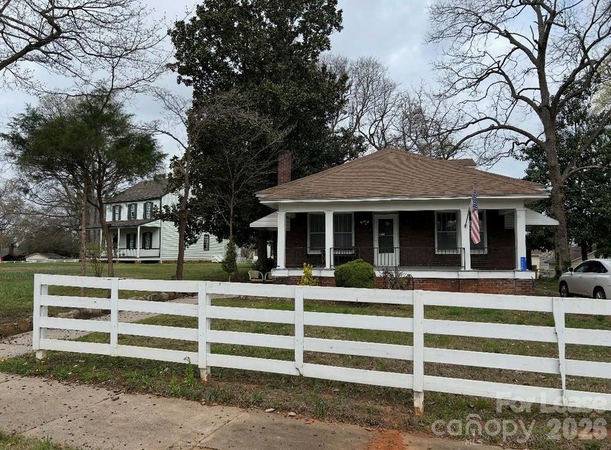 Historic brick bungalow for lease. 2 bedroom / 1 bath brick bungalow near the North Main Street Historic District and adjoining the Historic John Steele house. New HVAC, dining room, breakfast room, walk-in shower, washer/dryer included and off-street parking. No smoking and no pets. Within walking distance to downtown Salisbury. This property is ideal for 2 persons. One month security deposit due at lease signing.