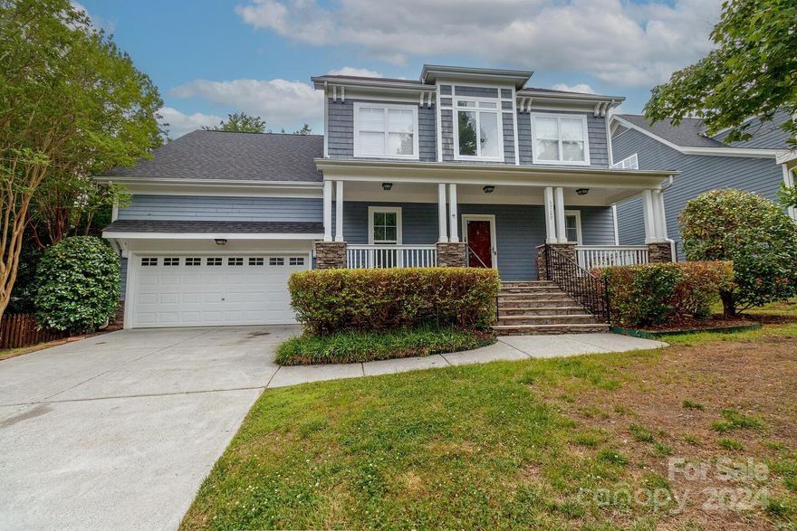 You will absolutely love this home in sought after Highland Creek - Arts and craft style home with lots of character - Walking distance to the elementary school - Golf course community - Rocking chair style front porch leading into a beautiful home with hardwood flooring - private office with french doors - formal dining  - gourmet kitchen with gas range/oven, granite countertops - tile backspash - breakfast bar - eat-in kitchen - 2 story family room with gas fireplace - primary on main with trey ceiling leading to a luxury bath - garden tub - separate shower - large walk in closet - 3 generously sized bedrooms upstair a Bonus Room - Full Bath plus- a walk-in attic- Highland Creek has tons of amenities!!
So not miss this special home!!