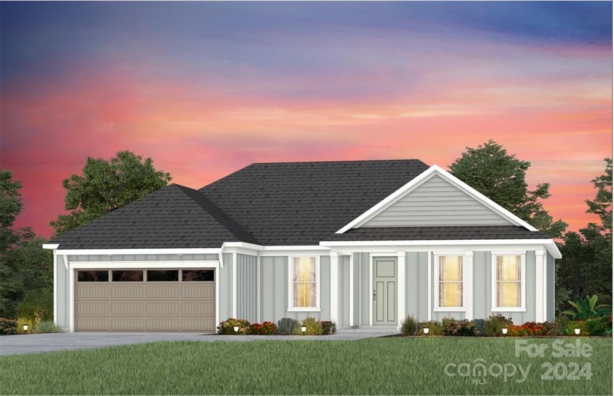 Welcome to the newest premier 55+, active-adult community in the Charlotte area: Carolina Riverside! 
Conveniently located to charming downtown Belmont, Charlotte-Douglas International Airport, the Catawba River and Lake Wylie, a multitude of hospitals, grocery stores, golf courses, and much more. Your clients will enjoy the luxury of HOA-included lawn maintenance, TV & high-speed Internet, a full-time lifestyle director, and a multitude of amenities: 19,000 square foot clubhouse, indoor pool and spa, outdoor pool, pickle ball and bocce courts, dog park, walking trails, and more! This Stardom home boasts an open-concept kitchen-living space, large screened patio, dual en-suites, and finished garage with a 4' extension and large storage bay. Located on an elevated home site with no immediate backyard neighbor.  High-end finishes include a spa-like zero-entry owner's shower, gourmet kitchen, crown molding, and energy efficient features. Please contact us to schedule a visit!