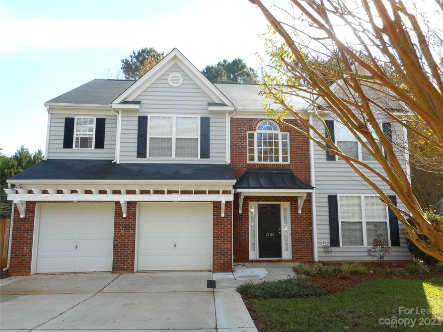 Beautiful Legacy Park home, close to 3000 square feet with 4 bedrooms, 2.5 baths, 2 car garage and a fenced yard ! Huge kitchen with granite counters, sit down peninsula, lots of white cabinets and stainless appliances. Big family room with fireplace, wooded and private back yard with outbuilding. Owners suite plus 3 bedrooms upstairs along with bonus / gameroom. Convenient to neighborhood amenities such as pool and tennis. Close to lots of shopping and restaurants.