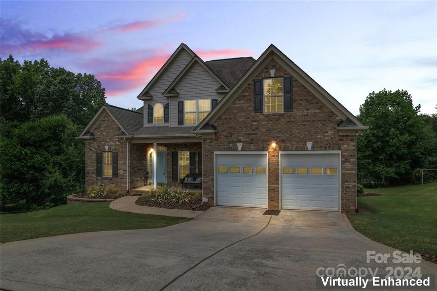 Beautiful water view 3-bed, 2.5-bath (plus 2 bonus rooms!) brick home located in the desirable Channing Park neighborhood! Nestled on a cul-de-sac lot,  this home includes hardwoods floors, freshly painted walls and a large unfinished basement. You will love entertaining in your chef's kitchen with stainless steel appliances, granite countertops, and ample cabinet space with newly painted cabinets. Retreat to the generously sized primary suite on the main floor, complete with a walk-in closet and a completely updated bathroom featuring dual vanity sinks, fully tiled shower and soaker tub. Three additional bedrooms plus  bonus room upstairs provide plenty of space!  The expansive unfinished basement is framed and plumbed, envision a home theater, gym, or additional living space! Relax on your oversized back deck and enjoy the serene water view.  Conveniently located close Allison Creek boat ramp, shopping and restaurants!