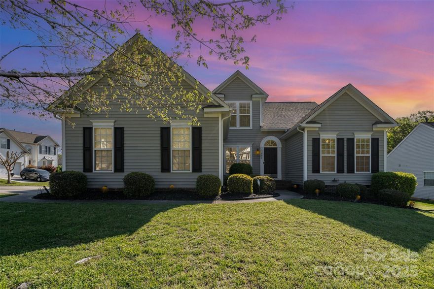 This move-in-ready home in the desirable Autumn Cove at Lake Wylie community features fresh updates throughout, including new flooring, new paint, and a brand-new dishwasher and refrigerator. Situated on a spacious corner lot, the home offers a fully fenced backyard with a large deck—ideal for outdoor entertaining or simply relaxing. A storage shed provides added convenience for lawn equipment or seasonal storage. Autumn Cove is a welcoming community where neighbors enjoy access to a sparkling community pool, a playground, and scenic walking trails that wind through the neighborhood. Just minutes from the shores of Lake Wylie, residents can take full advantage of boating, fishing, and other water activities all year long. Whether you're hosting weekend get-togethers or enjoying quiet evenings at home, this home and community provide the perfect setting for everyday living!