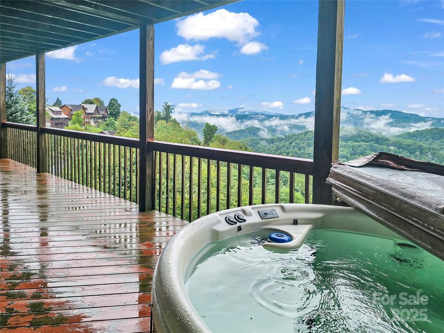 Discover breathtaking views and endless adventures with this 3-bedroom, 3.5-bath cabin, offering nearly 1,700 square feet of outdoor living space. Perfectly situated just steps from Hatley Pointe Ski and Mountain Bike Resort, this home is part of the highly sought-after Scenic Wolf Mountain Resort community. Conveniently located 30 miles north of Asheville and less than an hour from the airport, it provides the ideal year-round retreat.

Blending rustic charm with modern mountain comfort, this vacation home is ready for your updates and has great potential as an investment property. Request the material fact sheet for further details, and don’t miss the chance to own a piece of this vibrant, adventure-filled community!