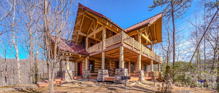 Refined mountain living meets turnkey investment opportunity at 277 Long Ridge Rd. Thoughtfully upgraded and impeccably maintained, this property offers upscale rustic style with meaningful capital improvements that enhance both comfort and long-term value.

The primary suite has been fully enclosed to create a true private retreat. A handcrafted log bed replaces the former Murphy bed that was in the lower level guest room, elevating the home’s mountain aesthetic with warmth and authenticity.

Every television has been upgraded and professionally wall-mounted for a sleek, modern presentation. The kitchen includes a new microwave, and a brand-new AC unit ensures reliable year-round climate control — a must for both owners and guests. A radon mitigation system has also been installed, adding another layer of quality and peace of mind.

Outdoor enhancements significantly increase both curb appeal and guest safety. All exterior railings have been replaced, the deck has been leveled and secured, columns have been straightened and reinforced, and new driveway railing has been installed. The backyard has been cleared and refreshed, and new side stairs improve access and functionality.

For investors, this property checks every box: upgraded systems, modernized interiors, improved safety features, and polished presentation — all critical factors for strong short-term rental performance and five-star reviews. For buyers seeking an elevated mountain retreat, it offers privacy, comfort, and that coveted refined lifestyle.