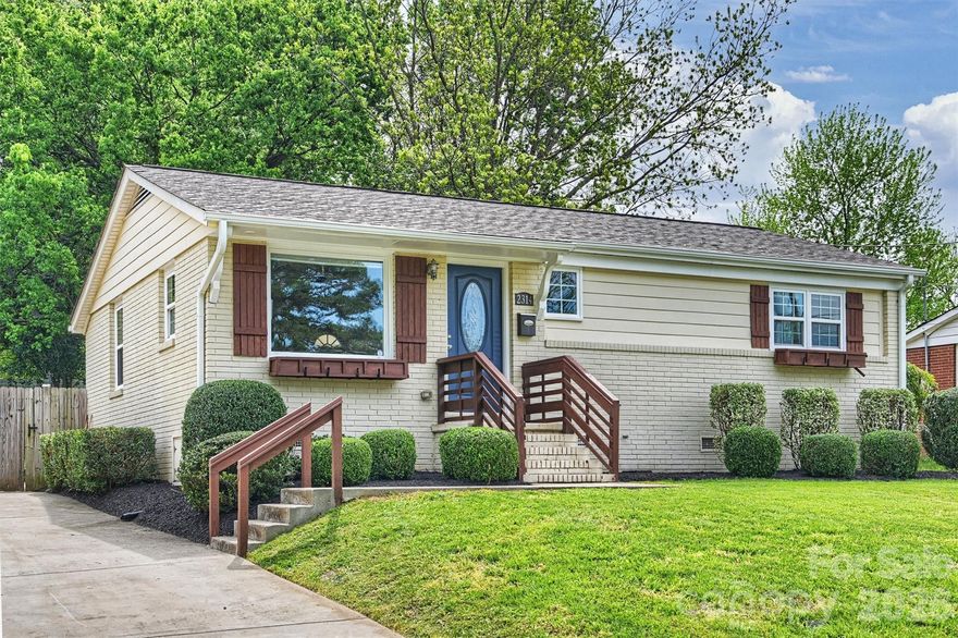 Beautifully renovated home with modern finishes and a functional layout. The main living area is bright and open, centered around a large kitchen island ideal for cooking and entertaining. Bedrooms are well-sized, and both bathrooms feature walk-in showers with updated finishes.  The living space extends outdoors to a deep, fully-fenced, backyard with a paver patio, offering plenty of room to relax or host. Insulated windows, hardwoods and tile flooring throughout.  Home has been freshly painted and tile/grout cleaned.  Located just minutes from Uptown and within walking distance to Five Points Park and the trolley line.