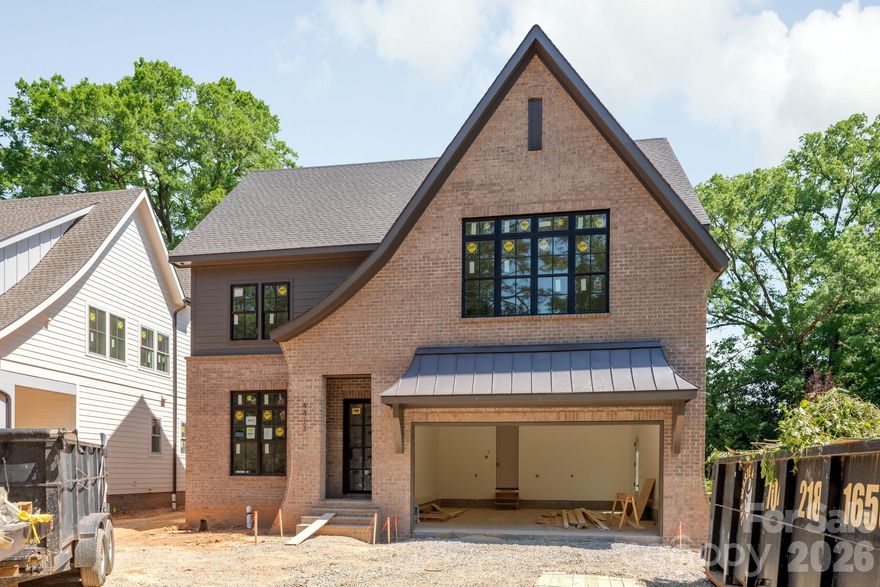 Schedule your showing today. Completion early June.  Luxury new construction in Cotswold built by THR Design Build. Stunning architectural details and custom finishes. Open concept on the main level 10 ft ceilings, vaulted ceilings, site finished white oak hardwood floors, indoor and outdoor Isokern masonry fireplaces, spacious primary suite, half BR, dropzone, and sliding doors lead from the great room out to the screened-in back porch. 5 bedrooms, 3.5 baths, 3,754 sf, and two car garage. Gorgeous gourmet chef's kitchen with quartz countertops, kitchen island, large working pantry, 36" KitchenAid refrigerator/freezer with internal water dispenser, a 36" KitchenAid dual fuel range, and a KitchenAid dishwasher, Zephyr under counter wine cellar, custom range hood, and Kohler farmhouse sink and microwave drawer in pantry. Upper level includes 9 foot ceilings, white oak hardwoods, four secondary bedrooms, a large laundry room with soaking sink and cabinets. Other features include quartz countertops, custom shelving in all closets, walk-in closets, solid core interior doors, and Pella oversized windows. Completely sealed and waterproofed crawl space, Rinnai tankless water heater, 2 Trane high-efficiency heat pumps, irrigation, fully sodded front and backyard, epoxy flooring in the garage, and 6 foot privacy fence.