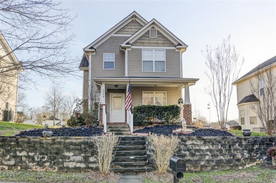 Great house in desirable convenient location. Open & bright floor plan. Good size kitchen w/breakfast area overlooking large living room & dining room. Spacious master & nice master bath w/dual vanities, garden tub & separate shower. 2 large bedrooms w/Jack & Jill bath. Relax on private rocking chair front porch overlooking green area. Community has nice sidewalks & huge open field w/playground. Convenient to interstates, shopping & dining. ATTN: Sellers will need to rent back till July 1st.