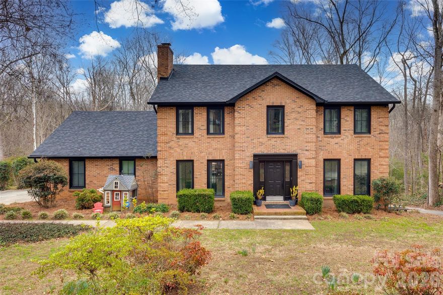Welcome to this 4,000 sq ft, 5-bedroom, 3.5-bath all-brick residence in the highly sought-after Shiland Hills, with 1.5 acres, an expansive yard, privacy, and flexibility for everyday living and entertaining. Offering two driveways, large deck, expansive retaining walls and boulder accents. The interior is framed by new black Andersen windows that flood the home with natural light. The heart of the home is the stunning kitchen, featuring new solid wood cabinetry, premium appliances, and abundant storage, perfect for gatherings. Bathrooms feel like a private spa with floor-to-ceiling tile, and elevated fixtures. A new roof, gutters and down spout system add beauty and peace of mind. With five spacious bedrooms, cozy living areas, - 4,000 sq ft -1.5 acres with flat yard -Shiland Hills -All-brick construction -Two driveways -5/3.5 bed/bath -Black Andersen windows -New roof -Fully finished basement