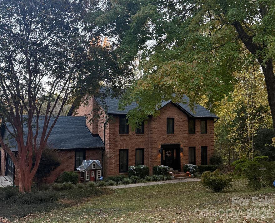 Welcome to this 4,000 sq ft, 5-bedroom, 3.5-bath all-brick residence in the highly sought-after Shiland Hills, with 1.8 acres, an expansive yard, privacy, and flexibility for everyday living and entertaining. Offering two driveways, expansive retaining walls and boulder accents. The interior is framed by new black Andersen windows that flood the home with natural light. The heart of the home is the stunning kitchen, featuring new solid wood cabinetry, premium appliances, and abundant storage, perfect for all gatherings. Bathrooms feel like a private spa with floor-to-ceiling tile, and elevated fixtures. A new roof, gutters and down spout system add beauty and peace of mind. With five spacious bedrooms, cozy living areas, this is an ideal home. Highlights: 4,000 sq ft 1.8 acres with flat yard  Shiland Hills  All-brick construction  Two driveways  5/3.5 bed/bath  Black Andersen windows  New roof