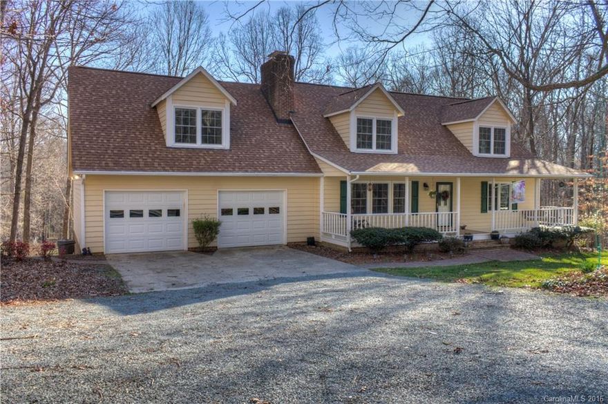 Weddington Country living at its best!  Beautifully set on 3 private acres complete w/ pony barn & private stocked pond w/fountain, this 5 bedroom 4 bath home exudes charm & easy living.  3 Fireplaces including one in Upstairs Master Bedroom, country kitchen, & rocking chair front porch. 2 Bedrooms on main.  Large finished basement could be secondary living quarters.  Multiple outdoor living areas including large deck around above ground pool.  Lovingly maintained & ready for the new Buyer.