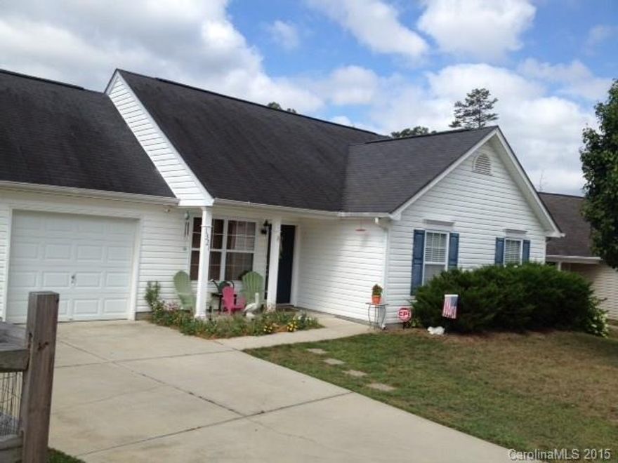 CUTE AS CAN BE ! This unique floor pan with vaulted ceiling in family room and arched entries with separate dining is ready for it's new owners. Kitchen is loaded with cabinets and see-thru into family room. Mudroom/laundry just off from the kitchen goes to the garage. The fenced back yard with patio is a bonus and a great family place to garden or play. 3/BR & 2 Bth,  neutral paint and smooth ceilings this could be home, there is a chair waiting on the country front porch. Don't miss this one.
