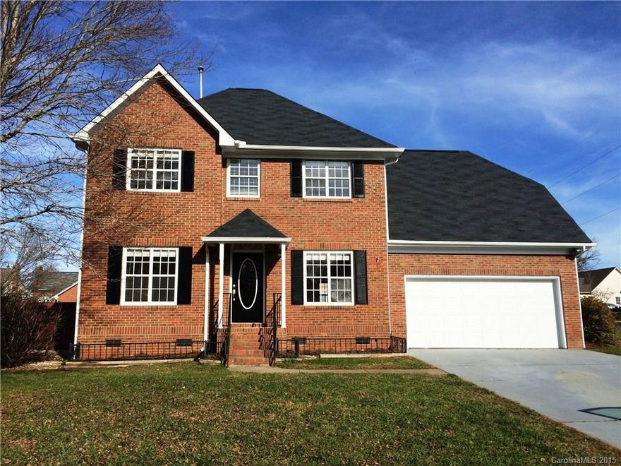 Fannie Mae HomePath property in popular Union County location with new interior paint, carpeting and stainless appliances! This home features a brick front, 2-story entry hall, Den fireplace, granite countertops and ceramic tiling thru-out the main level. Incredible master suite with trey ceiling, double vanity, garden tub and walk-in closet. Fenced backyard and 2 car garage.   Exempt from disclosures.