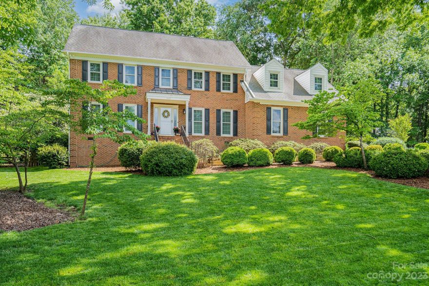 Don’t miss out on this immaculate home in the sought after Linden Oaks community. Situated on a large, corner lot in a double cul-de-sac with a yard that is a true showstopper! This full brick, 4BR, 2.5BA w/large bonus room has so many features, you will need to tour it just to take it all in! Gorgeous, fully remodeled kitchen w/granite countertops, built in banquette and tons of storage! Pocket doors galore, triple paned vinyl windows, tankless water heater with entire home water purifier. Hardwoods, double-staircase and plantation shutters throughout! Just off the kitchen, you will find a large, screened porch (plenty of room for your outdoor furniture) with solar powered shades and a sunken hot tub…perfect cure for those stressful days! In addition to the screened porch, there is also a deck, ideal for grilling. The beautifully landscaped yard with an irrigation system will make you the envy of the neighborhood. Highly rated schools are an added bonus!  All of this and no HOA!!