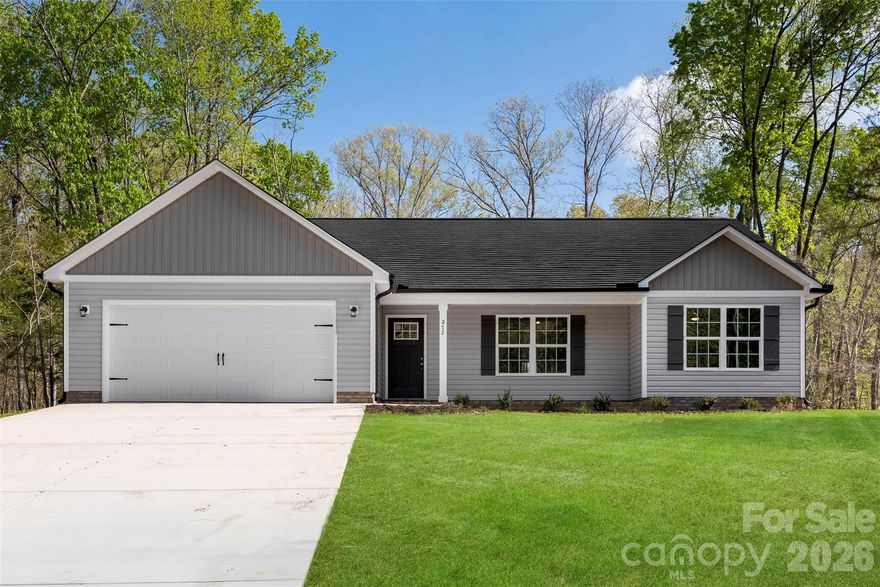 Who is READY to enjoy Lake Tillery in a Gated Community. WOW, WOW, WOW! Prepare to be Impressed if your looking for a home built with immaculate attention to detail on.34AC. This ranch style home boosts 1665 square feet, 3Br, 2 BA offering ample room for relaxation and entertainment. Step into the beautiful family room with vaulted ceilings with so much natural light that overlooks the dining area and incredible kitchen with SS appliances, wood cabinets, granite countertops, spacious kitchen island and kitchen bar.  Master is a great size with trey ceilings, plus a walk in closet and double vamity in master bath.  Step outside to admire the beauty from the back patio and enjoy the serenity of nature Or embrace the nice sized covered front porch. The perfect place to call home especially when the pool/lake is walking distance.

Amenities- Outdoor pool overlooking the lake, Boat Ramp, Paddlesport launch, sports court, walking trails, pond, playground, Rv storage and so much more.