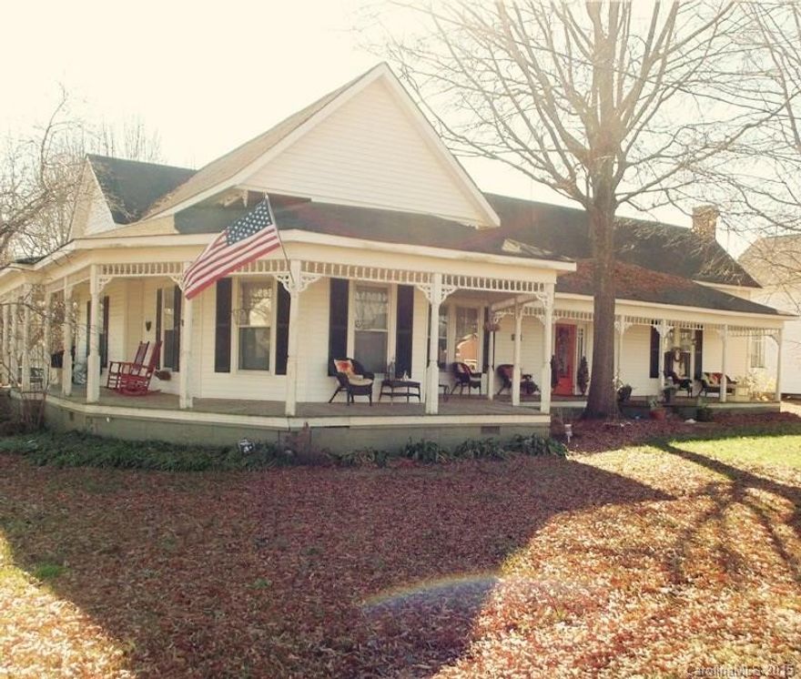 Own a part of history. Wrap around porch. 10' ceilings w/inlay wood. Heart of pine floors.