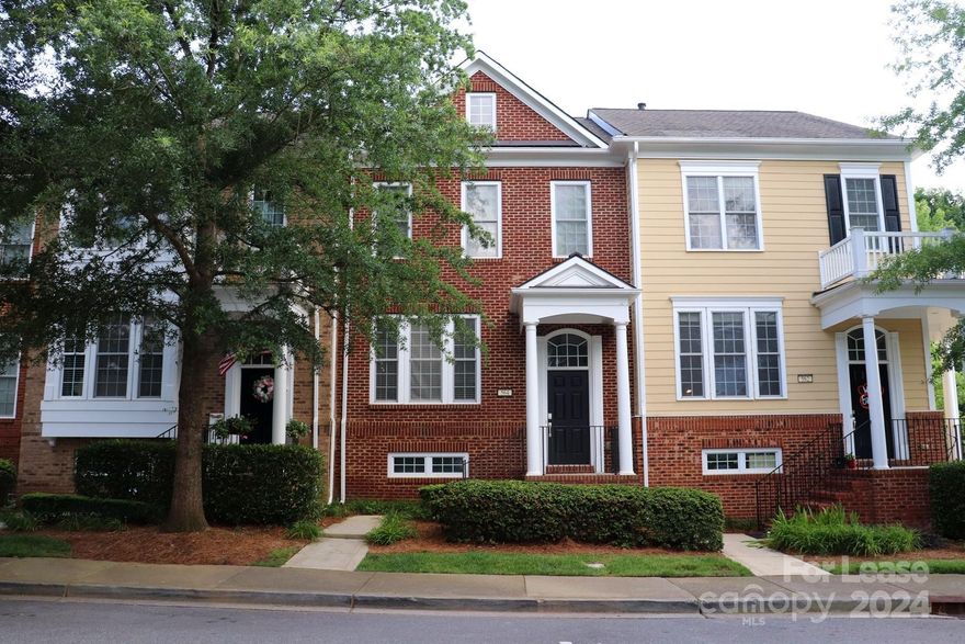 Absolutely beautiful remodeled townhome located in popular Baxter Village with Fort Mill Schools! Bright open floor plan has luxury vinyl plank flooring throughout with tile in bathrooms. Primary Bedroom + 2 Bedrooms on upper level, lower level has 4th BR with full bath that works perfectly as guest suite, den, office or exercise room. The updated Kitchen is amazing with loads of cabinetry, stainless steel appliances & gas range, farm sink, tile backsplash, designer lighting, bar seating & sep work island with additional seating. Great Room features corner gas fireplace & opens to large rear deck with wooded views. All baths are updated with new vanities, fixtures, tiled shower surrounds. Spacious Master is accented by tray ceiling & walk-in closet. Handy upstairs Laundry with washer/dryer included. Rear garage with storage shelving. Super close to shops, restaurants, library, schools, interstate, plus fantastic amenities including outdoor pool, tennis courts, walking trails & more.