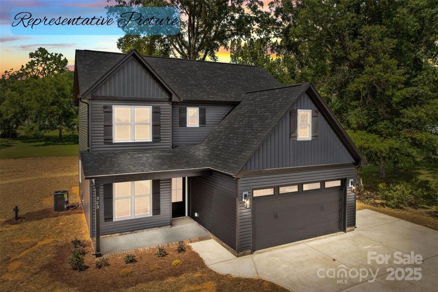 Hello, Gorgeous! Tucked just outside city limits in the charming town of New London, this beauty sits on nearly an acre with a peaceful pond and plenty of privacy — and guess what? No HOA!

Step inside through the beautiful glass-accent front door, and you’ll instantly fall in love with the bright, open layout. The kitchen shines with quartz countertops and sleek stainless appliances, while a handy drop zone off the garage keeps everyday life organized. Upstairs, the laundry is perfectly placed near all three bedrooms for ultimate convenience.

The primary suite is a true retreat, featuring a tray ceiling and spa-style bath with a gorgeous tiled shower. Need extra space? You’ll love the large floored attic storage!

This one delivers small-town charm, modern style, and room to breathe.