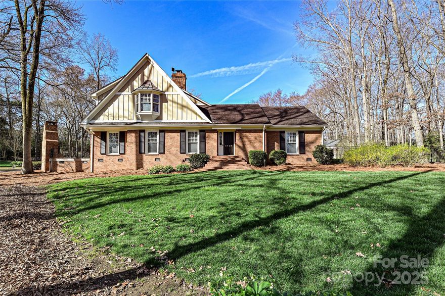 WHAT A FIND!!!  THIS IS A ONE OF A KIND!  ABSOLUTELY NATURE'S BEST!!  BEAUTIFUL 2.65 ACRES in close in CARMEL ACRES.  What a Location! Convenient to Everything!!!  Home has some nice updates including gorgeous IPE Decking and Custom Deck Fireplace,  Spacious Floor Plan with Huge Rooms throughout. Kitchen with Stainless Appliances, Screened Porch, 9ft. ceilings on main floor and attic storage.
House has City Water and Sewer.  Well is functional and used for watering lawn.  Numerous water spigots throughout lot.  No central sprinkler system.
Looking for a wonderful existing home or acreage to build your dream home, do not miss your opportunity to view this property!