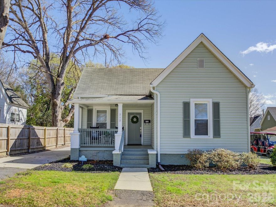 Live in the heart of Rock Hill at 212 N Lee Street! Just minutes from downtown, Winthrop University, dining, shopping, and parks, this charming home blends classic character with modern comfort. Bright, spacious rooms flow effortlessly, offering flexible space for a home office, guest retreat, or cozy living areas. Original details add warmth and personality, while the manageable yard invites outdoor relaxing, gardening, or entertaining. Perfectly located for in-town convenience with a touch of charm—this home is ready for your next chapter!