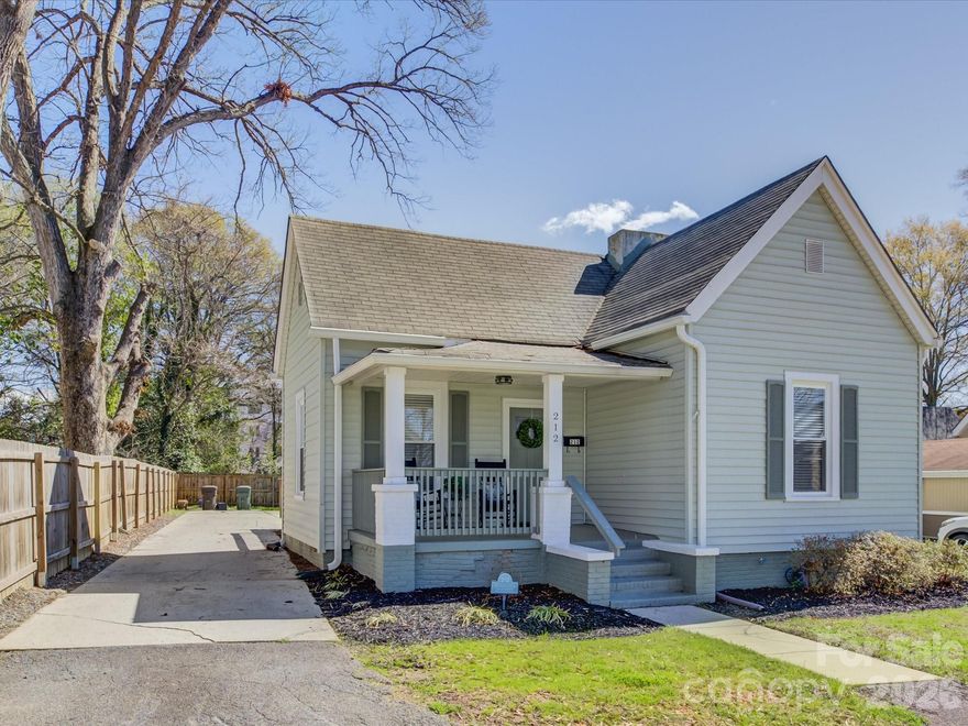 Live in the heart of Rock Hill at 212 N Lee Street! Just minutes from downtown, Winthrop University, dining, shopping, and parks, this charming home blends classic character with modern comfort. Bright, spacious rooms flow effortlessly, offering flexible space for a home office, guest retreat, or cozy living areas. Original details add warmth and personality, while the manageable yard invites outdoor relaxing, gardening, or entertaining. Perfectly located for in-town convenience with a touch of charm—this home is ready for your next chapter!