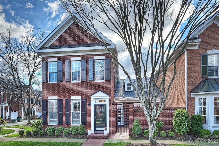 Immaculate corner unit.  Formal Living Room, Dining Room.  Updated kitchen with new appliances, counter tops, and painted cabinets.  Great Room with shiplap over gas fireplace with built in cabinets.  Main floor has all new gorgeous hardwood floors.  Primary bedroom on Main features lots of light, two walk in closets and a brand new bath with dual vanities, large stand up shower and water closet with storage.  Upstairs features two bedrooms with one bath.  All new carpet and hardwoods up the stairs.  Large walk in closet for storage.  Laundry room with storage off of immaculate two car attached garage.  Private courtyard with wrought iron gate.  Beautiful gated community in great location.  Walk to shopping.  Property backs up to Carmel Country Club.   Show and sell!!