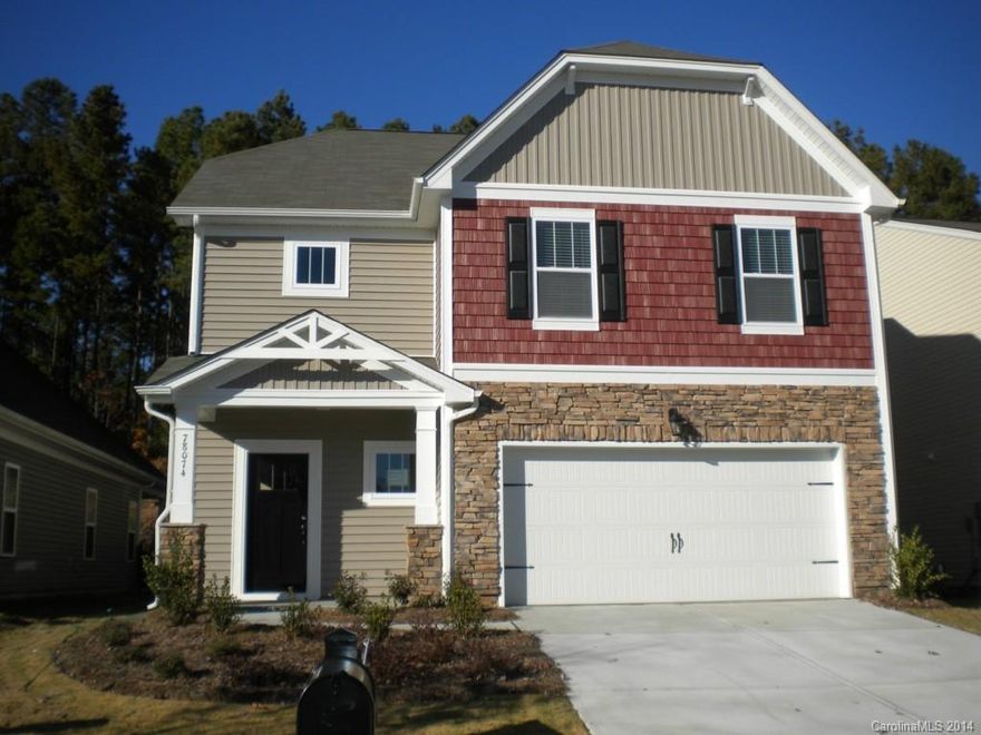 Awesome 2 story backing to woods. 3 bedrooms plus large Loft, Stainless appliances, granite counter tops, tile back splash, hardwoods and gas fireplace.