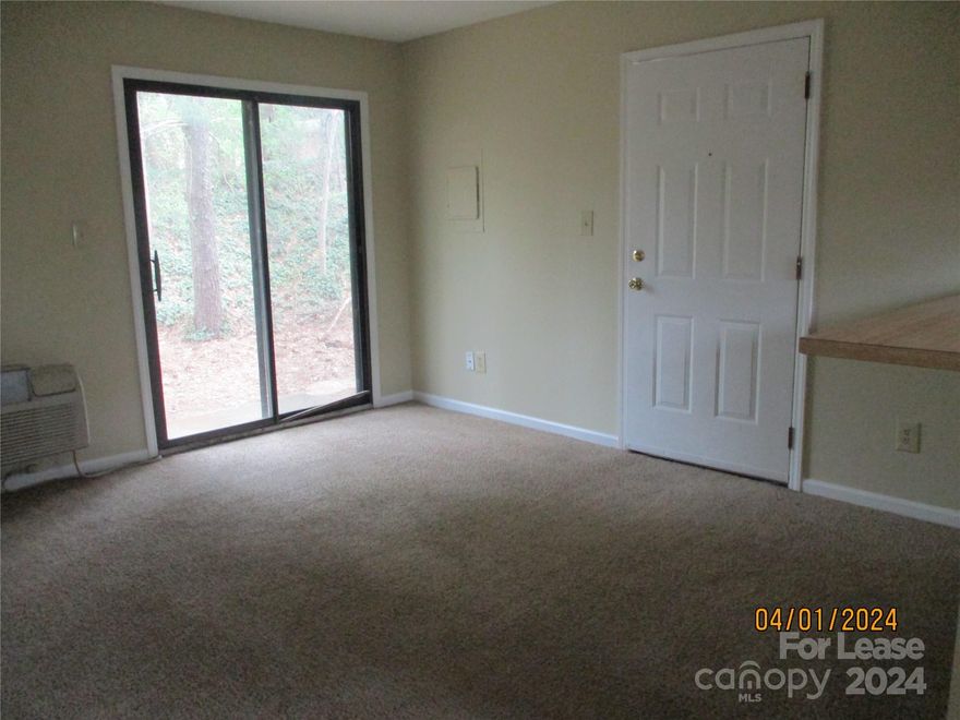 neat little 1 bedroom close to downtown Concord. Stove, dishwasher and Refrigerator included, lower level unit.