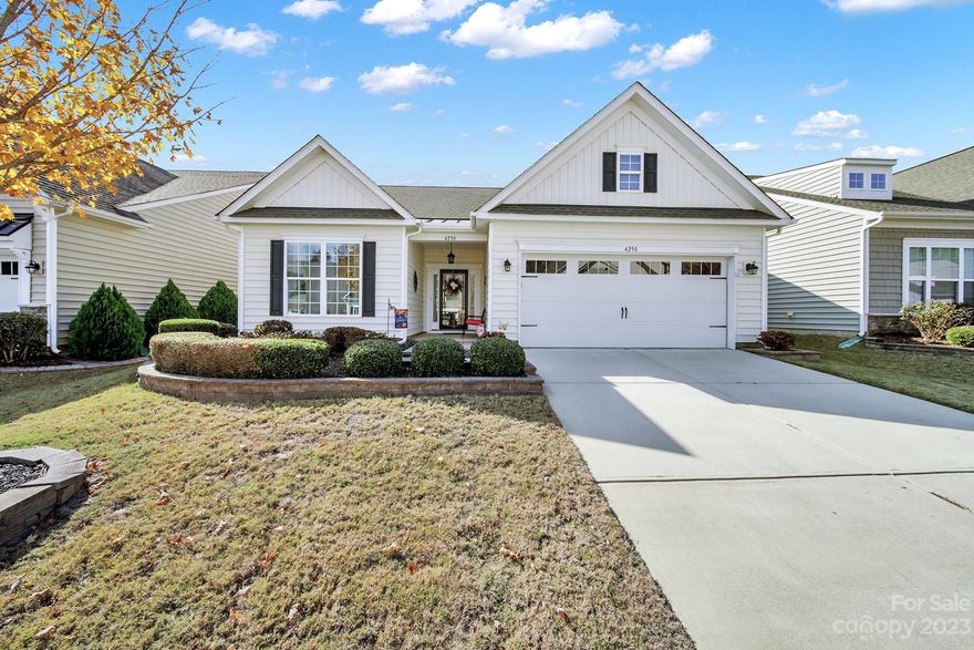 Beautiful 3 bed/3 bath loft home in Carolina Reserve! Pre-finished wood flooring flows throughout the main living areas & kitchen. The open kitchen features granite counters, SS appliances, recessed & pendant lighting, large island w/ bar seating, & a corner pantry. Eat meals at the bar, in the breakfast nook (which overlooks the tree-lined backyard), or in the formal dining room. The great room has a gas-log fireplace for chilly winter days! At the rear of the home is the primary bedroom w/ an en-suite bathroom w/ dual sinks, glass enclosed shower, & a large walk-in closet. An additional bed & hall bath sit at the front of the home. Upstairs is the loft w/ a bonus area & another bed/bath. The 3-season room & back patio are the perfect spots to relax & unwind while enjoying some fresh air! Other features: decorative glass front door w/ 2 sidelights, crown molding & wainscoting accents, ample closet space, & a pre-wired alarm system! Come see this home today!