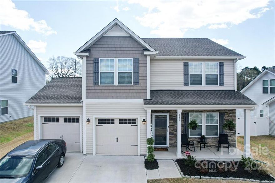 Come see this immaculate 2 story home in the newest development in Locust.  This 3 bedroom, 2 bath home features a mudroom with bench seat and storage underneath to organize your stuff coming in from garage, Private study/office/workout room, and Owner's suite with sitting area, large walk-in closet, garden tub, and dual vanity sink.  Home is perfect and shows as new.  Schedule your showing today before it's gone.