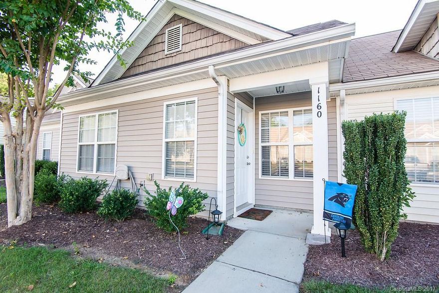 New floors on main, open concept, spacious master bedroom upstairs, private & fenced patio. Close proximity to shopping & dining.