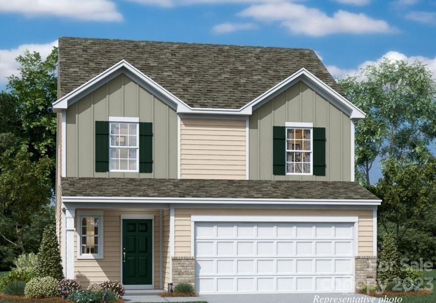 Everyone feels right at home in our Emerson Plan. Welcoming floyer leads to our open kitchen floorplan to the greatroom. Oversized kitchen island with plenty of seating space. Large single bowl stainless steel sink, 5-burner gas range with microwave, plus plenty of gorgeous cabinetry makes cooking a breeze. Owner's Suite on MAIN level with huge walk-in closet and luxurious bath with dual vanities. Upstairs, there is a fantastic loft area for anything you choose. Plus FOUR large secondary bedrooms, most with walk-in closets. Community is super convenient to shopping, dining and more in nearby Statesville. Come visit our Welcome Home Center today!