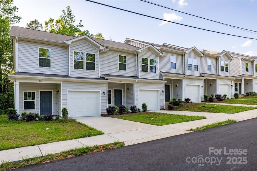 FIRST FULL MONTH FREE RENT WITH APPROVED APPLICATION!!! Welcome Home!! This beautiful brand new town home features 3 bedrooms and 2.5 baths. Kitchen is equipped with granite countertops, plenty of counter space and cabinets with pantry and dining area. LVP flooring downstairs and carpet up. Primary bedroom features generous walk in closet with separate bath. Be the first to live in this great town home. Close to downtown Albemarle, shopping and dining. Do miss out schedule your viewing today!