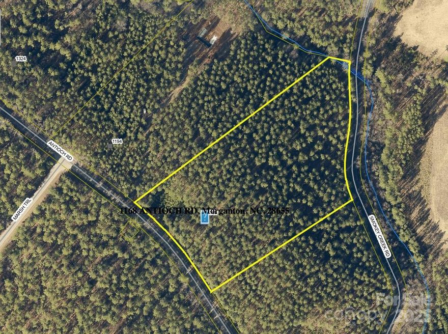 Welcome to 1168 Antioch Road, a rare offering of 9.31 acres nestled in the scenic Smokey Creek area of Morganton, NC. Zoned R-3 (rural mixed use) and brimming with potential, this parcel invites dreamers, developers, and nature lovers alike to shape something extraordinary. With gently rolling terrain, a blank canvas to build, farm, or retreat, and a small creek to the far back of the property, it is ideal for investment, homesteading or private development into residential or agricultural uses or for habitat-conservation.

Just minutes from downtown Morganton and Lake James, this property has easy access to I-40, making Asheville, Hickory, and Charlotte easily accessible.  Imagine waking up to birdsong and mountain mist, your custom home nestled among trees. Picture a winding driveway, a barn with character, or a modern farmhouse with wraparound porch. Whether you’re crafting a legacy or launching a farm, this land supports your vision. 

Ready to walk the land and feel the potential? Let’s schedule a private tour.