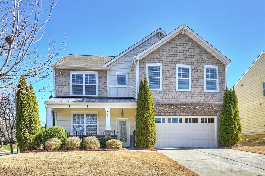 MULTIPLE OFFERS RECEIVED!  Sellers calling for highest and best by 3:00 pm Saturday 2/3.  Imagine a well-maintained SPACIOUS home in the Providence High School district for well UNDER $700,000! Then add a pool and close proximity to Colonel Francis Beatty Park, and you've found a WINNER of a home! Enjoy an open floor plan with tons of space for everyone - FIVE Bedrooms PLUS a massive Bonus Room. Main level Bedroom could work as a private office - so much flexibility! This immaculate home has been refreshed with new neutral paint and carpet, and is ready for its new owner! Incredible closet/storage space throughout + Surround Sound and a projector with a 100" screen. Relax on the front porch w/ pulldown shades, or enjoy some fine Carolina weather by the refreshing saltwater pool! Enjoy the new sunroom overlooking the pool & fenced backyard. Colonel Francis Beatty Park is a short walk away, w/ AMAZING hiking/biking trails, a 17-acre lake, sports areas, playgrounds, and picnic areas!