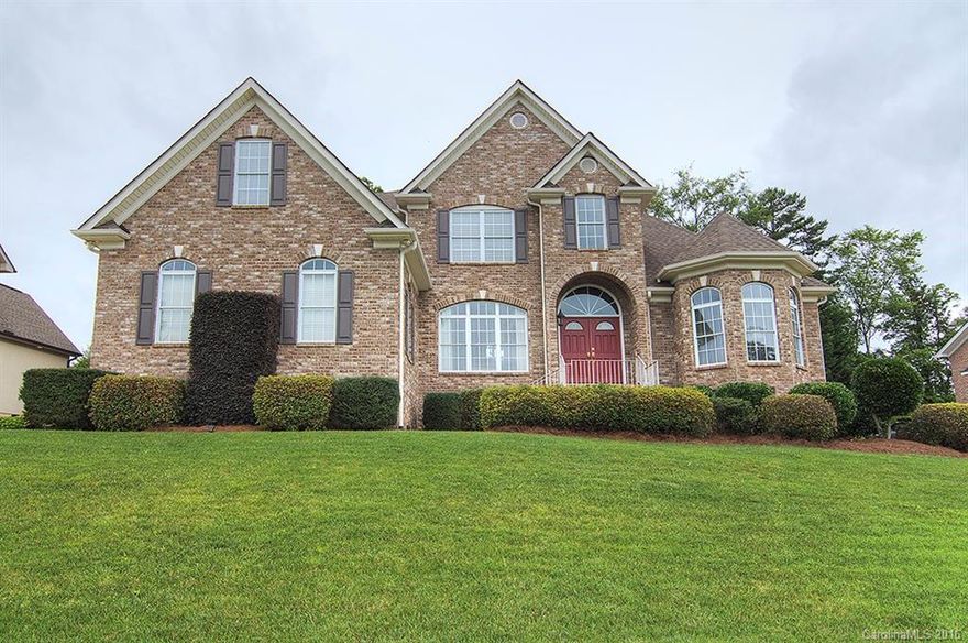 Gorgeous custom home on cul de sac lot. Upgrades galore! Hardwoods in foyer, dining room, great room & Kitchen. Dining Room with crown molding & chair rail. Kitchen with quartz countertops, work island & cherry cabinets with pull out drawers. Great room with vaulted ceiling & gas logs in fireplace. Master suite with sitting area. Master bath with double vanities & jacuzzi tub.  Spacious secondary bedrooms & bonus room on upper level. Beautifully landscaped fenced yard. Fort Mill Schools.
