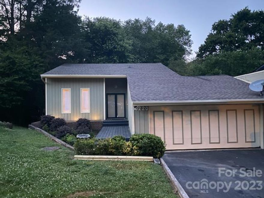 Great Location in Raintree... a 36-hole golf course community. Raintree Country Club has all the amenities if you choose to join. The initiation fee should be waived for the owner of this home. Several membership levels are offered. End unit is built like a townhome but you take care of the home and property like a single family home. No monthly dues for any maintenance. Once a year dues to the main Raintree HOA of approx. $250 per year. 3 bedrooms, 2.5 bathrooms and oversized garage. Dining Room, Living Room and Family Room with a fireplace. Freshly painted exterior and most of the interior. Mature trees surround the property. A large wrap around deck overlooks an awesome rear yard. Home is sold as-is per the seller. Latest School assignment information should be verified by buyers. Current Raintree Club membership info... Director of Membership. 704.542.8150 ext 7860. membership@raintreecc.net. raintreecountryclub.com. For HOA & general neighborhood info... VillageOfRaintree.com