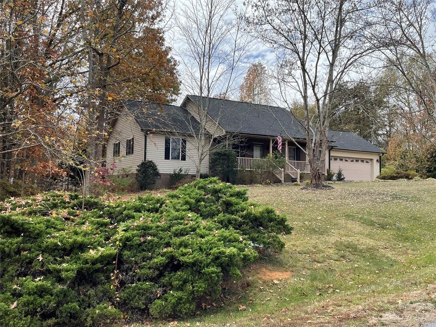 Welcome to your beautiful ranch home with a covered front porch on a corner lot!  This 3 bedroom, 2 bathroom home has an in-ground swimming pool for backyard enjoyment!  Walk into your home to a spacious family room with a fire place.  The kitchen has a lot of cabinet space with granite counter tops, and stainless steal appliances. A separate eating area allows for a big table with lots of seating.  There is an additional bonus room. The primary bedroom has a walk in closet and a beautiful bathroom ensuite. Two addition bedrooms with a full bath are located on the other side of the house!  Your washer and dryer are in a gracious utility area off the oversized garage, with epoxy sealed floor.  Walk outside back to your in-ground swimming pool, with a beautiful surround and a fully fenced backyard.  You will fall in love with this home! Close to grocery stores, restaurants and outdoor activities. It's also close to Hwy 16!