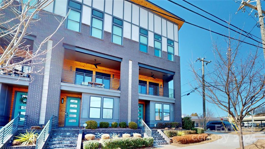 Stunning, modern, and rare rental opportunity! You will be amazed by this 3 story end-unit beautiful home! Light filled spaces throughout. Three generously sized bedrooms, each with their own en-suite bathrooms. Amazing open living area - perfect for entertaining with a balcony that has amazing city views. Gourmet kitchen with island seating, beverage refrigerator, high end appliances, and abundance of cabinets and countertop space. Beautiful finishes throughout.  Washer dryer included, 2 car garage, and convenient drop zone as you walk in. Fantastic location that puts you in the center of it all - walk to restaurants, shops and breweries, or hop on a freeway in just a couple minutes. Pets are conditional with landlord approval. This property is subject to a Brownfields Agreement.