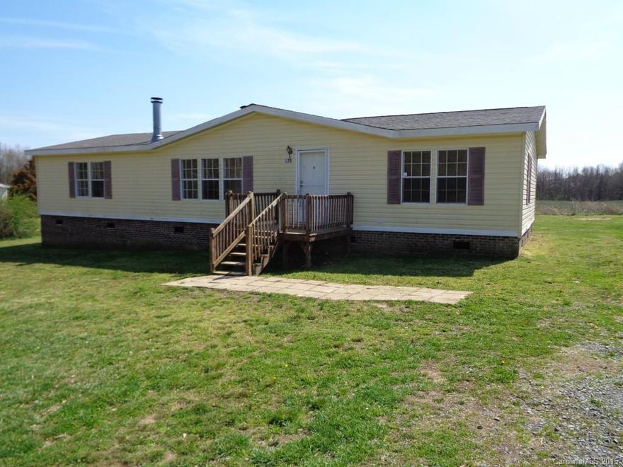 Located on large lot with large back yard.Three bedrooms , two fullbaths and fireplace .Has open den kitchen area.