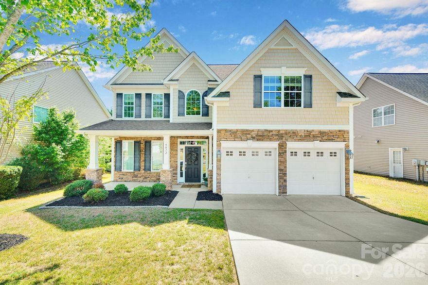 Welcome to this beautiful home in the sought-after Lake Ridge community of Tega Cay, SC! This thoughtfully designed floor plan offers a BR and full BA on the main level—perfect for guests or multi-generational living. The main floor features an open-concept layout with a spacious kitchen, breakfast area, and living room, all flowing seamlessly for everyday living and entertaining. You’ll also find a versatile formal dining room that can easily serve as a home office or flex space. A stunning two-story foyer with cathedral ceilings fills the home with natural light and creates an inviting first impression. Step outside to enjoy the screened-in back porch overlooking a generously sized backyard—ideal for relaxing or hosting gatherings. Upstairs, the primary suite provides a private retreat, accompanied by two additional BRs, a full BA, and a large fourth BR/bonus room offering endless possibilities. Located in a convenient and desirable neighborhood, Lake Ridge offers fantastic amenities including an outdoor pool, tennis courts, and a clubhouse—everything you need for an active and social lifestyle. Don’t miss your opportunity to call this exceptional property home!