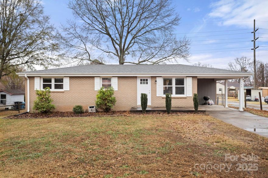 Move-in ready 3-bedroom, 2-bathroom home conveniently located near shopping and dining in Forest City. This home features LVP flooring throughout and a bright, open kitchen that includes all appliances. Just off the kitchen is a dedicated laundry room complete with front-load washer and dryer. The kitchen opens seamlessly to a spacious dining area and living room, perfect for everyday living and entertaining. Down the hall, you’ll find the primary bedroom with an en-suite bathroom featuring a walk-in shower. Two additional bedrooms and a second full bathroom provide plenty of space for family or guests. Outside, enjoy a large fenced backyard with a 10x20 storage building and a fire pit—ideal for outdoor gatherings. The fence includes both a walk-through and drive-through gate. Major updates include 30-year architectural shingles installed in 2020, gutter guards, and an HVAC system replaced in 2021.