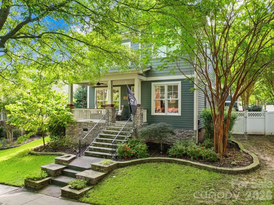 Welcome to 220 Mills Lane, a beautifully renovated 2,450-square-foot home offering 3 bedrooms plus a spacious 4th bedroom/bonus room and loft, blending timeless charm with meaningful 2023 upgrades throughout. You enter through the inviting front porch into thoughtfully designed living spaces enhanced by extended crown molding, upgraded lighting, hardware, and fresh interior paint. The renovated kitchen features custom-built cabinetry, soft-close drawers and doors, new countertops, a designer backsplash, and updated lighting, opening seamlessly to the main living areas and a fully wired downstairs speaker system, including the back patio.
The main-level primary suite offers a refreshed retreat with a renovated shower, an updated tub surround, upgraded flooring, and a custom closet system. Upstairs, a versatile loft and generous bonus/4th bedroom provide flexible space for guests, work, or play. Behind the scenes, significant capital improvements set this home apart, including a SEER 17 deluxe dual HVAC system, full ductwork replacement, and plumbing updates, delivering efficiency and long-term peace of mind. Out back, enjoy a private courtyard and covered walkway, which is perfect for relaxing or entertaining. Located in sought-after Baxter Village, residents enjoy pools, tennis courts, miles of trails, playgrounds, and vibrant Town Center dining and shopping, all within the award-winning Fort Mill School District. Incredible location just minutes from downtown Fort Mill and all that uptown Charlotte has to offer.
Turnkey. Updated. Ideally positioned. Ready for its next chapter. Welcome Home!