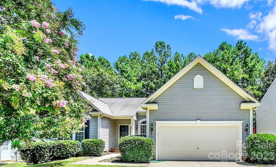 Here's your chance to live in the highly sought after lakefront community of Sunset Point! This beautiful 3 bedroom ranch offers an open floorplan with a spacious room off the kitchen that could be used as a sunroom or office space and a deck out back!  New flooring in the kitchen area and utility room. Enjoy the Carolina weather by the community pool overlooking Lake Wylie or on the private sandy beach at the lake.  The community also offers boat storage, lakeside boardwalk & lakefront picnic pavilion equipped with fire pit and grills for your enjoyment. The community is close to Westiminster Park & Rock Hill Park. A boat launch is just a short drive away at Ebenezer Park.   This home won't last!